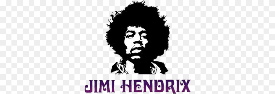 Jimi Hendrix Logo Jimi Hendrix Logo, Stencil, Adult, Male, Man Free Png