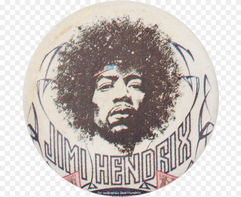 Jimi Hendrix Music Button Museum Badge, Adult, Male, Man, Person Free Transparent Png
