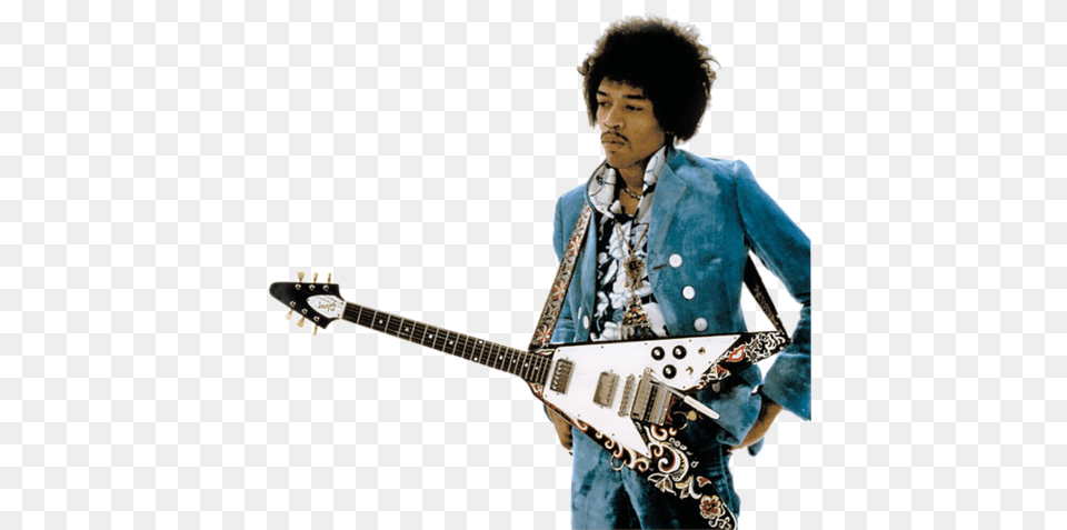 Jimi Hendrix Musicians And Musical Instruments, Guitar, Musical Instrument, Adult, Man Free Png