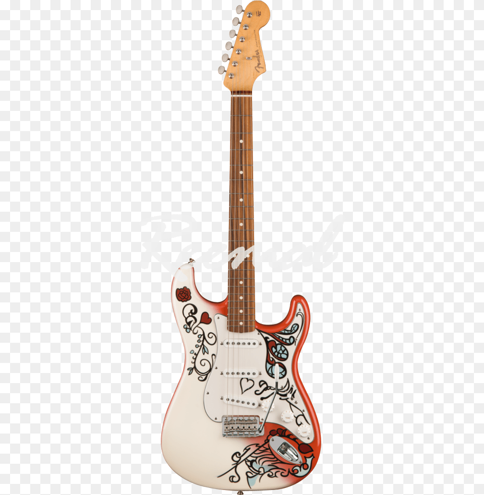 Jimi Hendrix Strat Monterey, Electric Guitar, Guitar, Musical Instrument, Bass Guitar Png Image