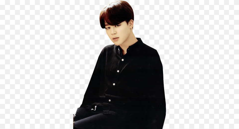 Jimin Bts Transparent Images Jimin Black Hair, Face, Head, Person, Photography Png Image