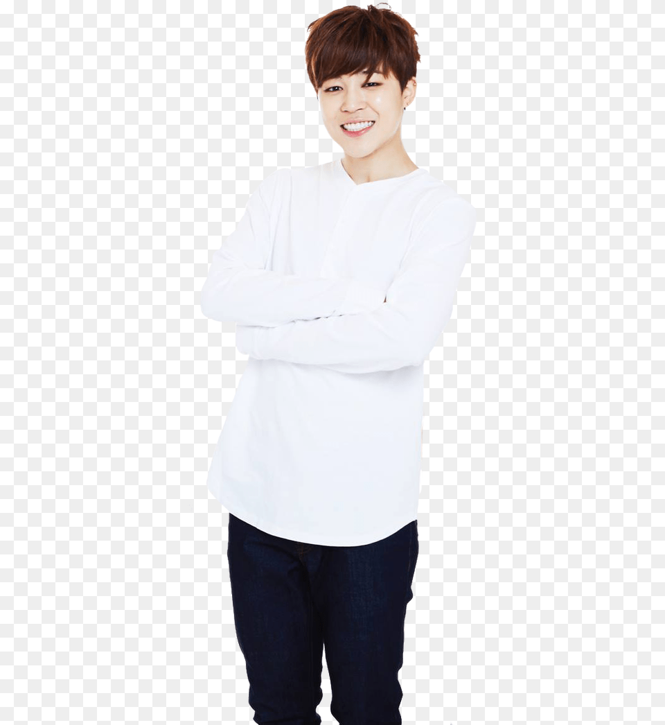 Jimin By Jungleelovely On Sweater, Blouse, Smile, Sleeve, Person Png