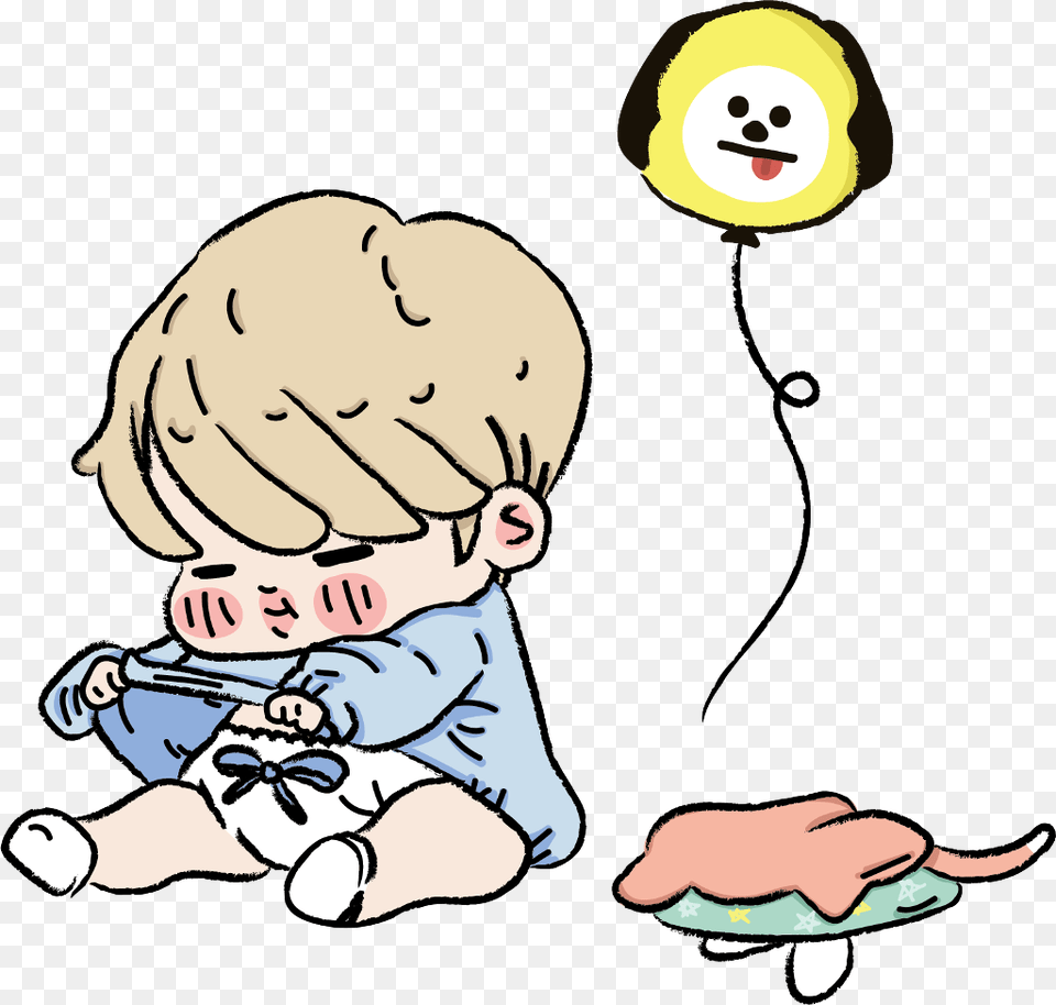 Jimin Fanart Jimin Taehyung, Baby, Person, Face, Head Free Png