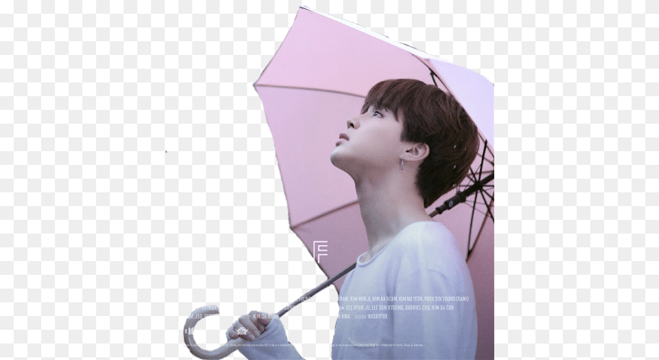 Jimin Love Yourself Lockscreen, Umbrella, Canopy, Teen, Person Png Image