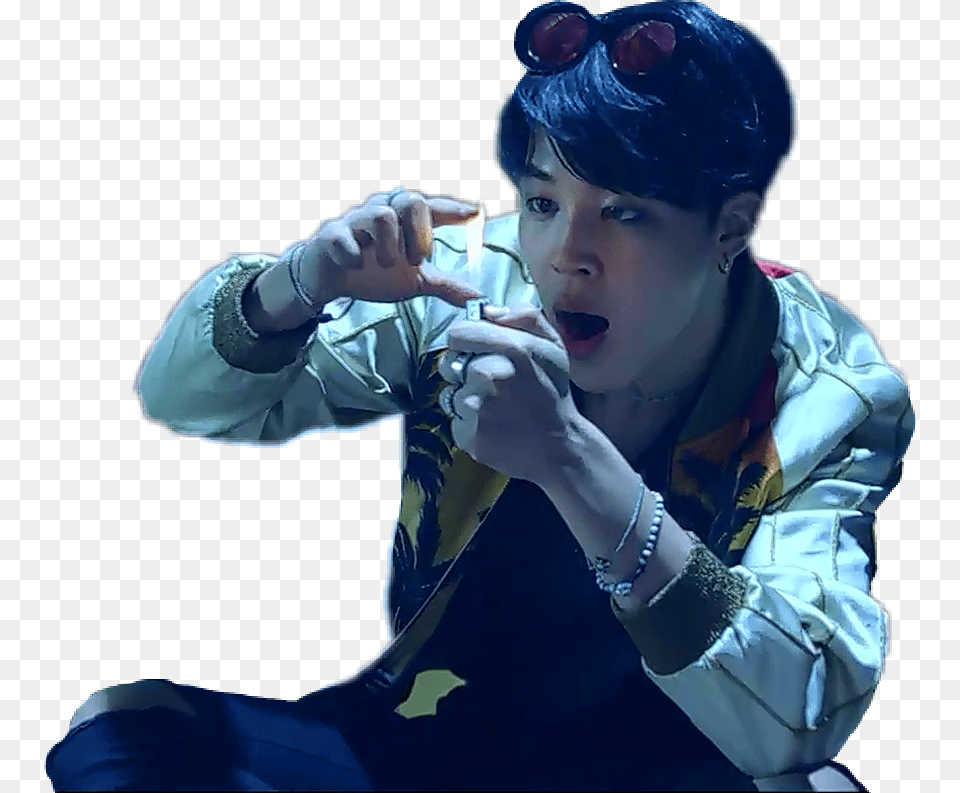 Jimin Parkjimin Chimchim Fire Jimin Bts Di Fire, Solo Performance, Person, Performer, Face Png Image