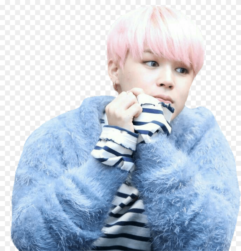 Jimin Pink Hair Jimin Cute, Accessories, Portrait, Photography, Person Free Png