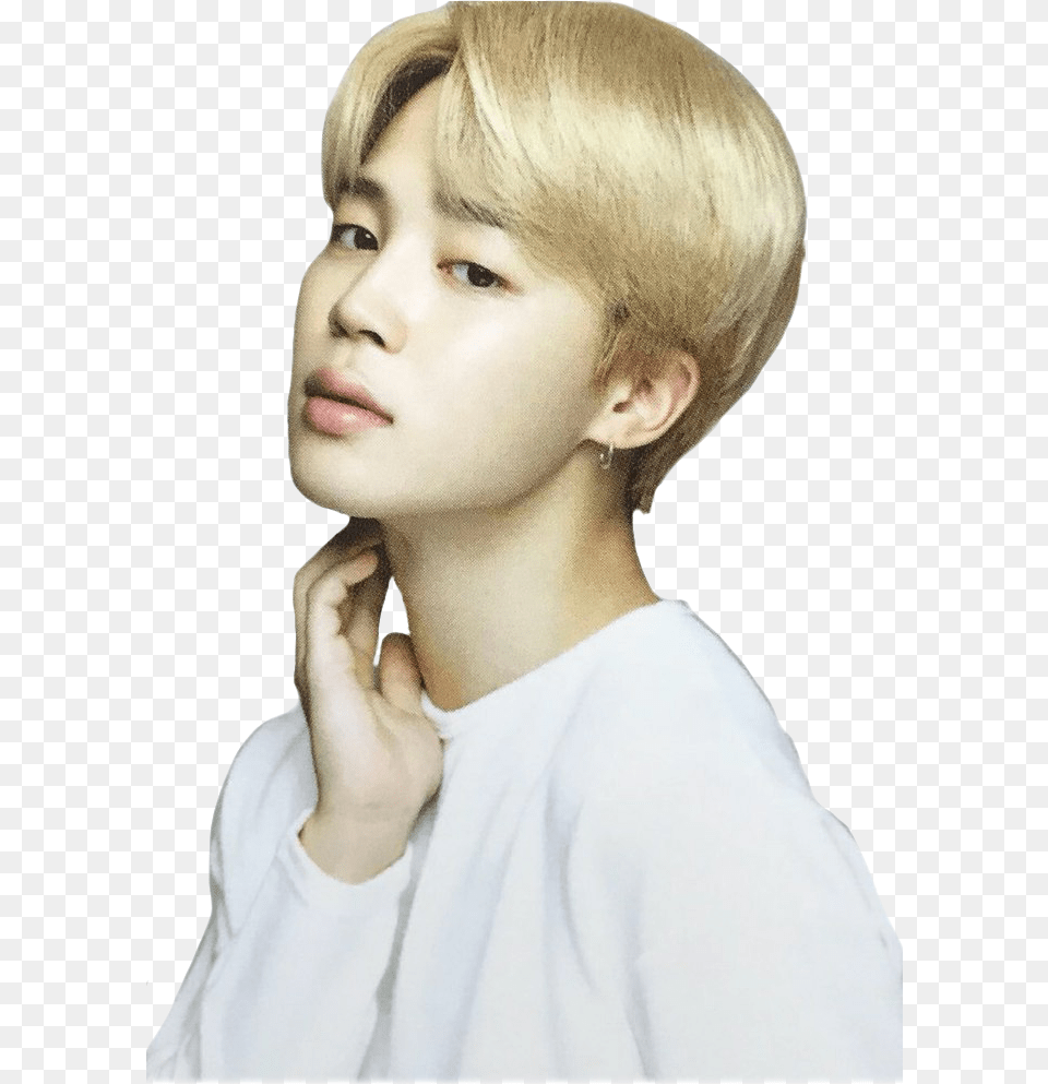 Jimin Vt Cosmetics, Adult, Blonde, Female, Hair Free Png Download