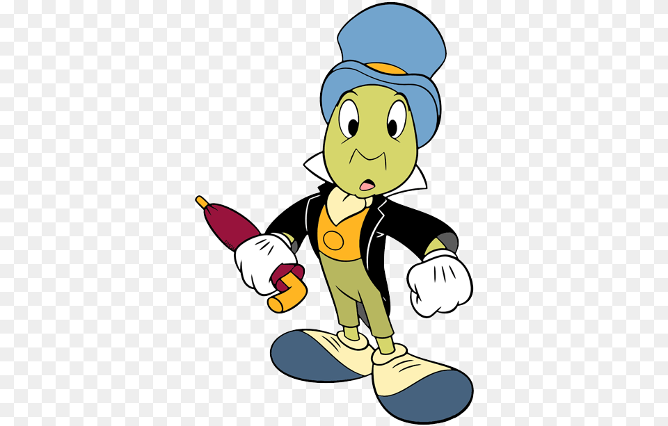 Jiminy Cricket Clip Art Disney Clip Art Galore, Cartoon, Face, Head, Person Free Png