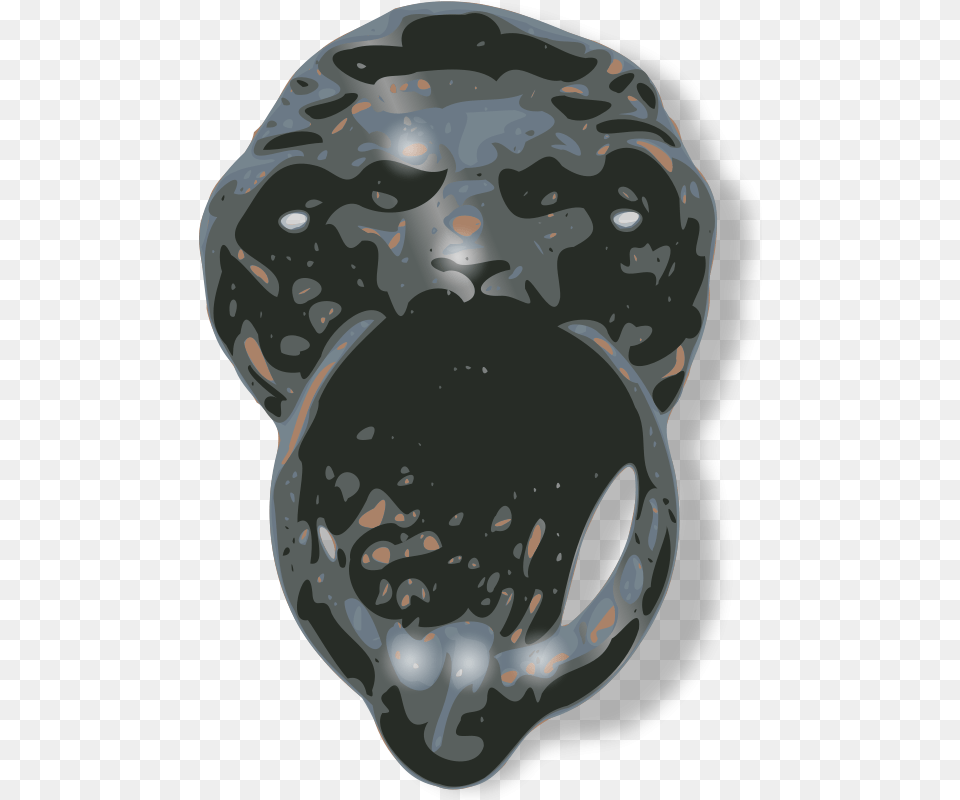 Jimmiet Lion Face Door Knocker, Snout, Person, Head, Alien Png Image