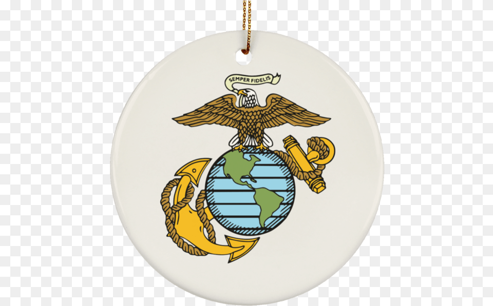 Jimmo Designs Original Eagle Globe Amp Anchor Ceramic Us Marines Logo Tattoo, Accessories, Animal, Bird, Jewelry Free Png Download