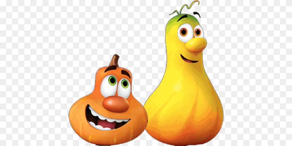 Jimmy And Jerry Veggietales Jimmy And Jerry Gourd, Toy, Animal, Bird, Food Free Png Download