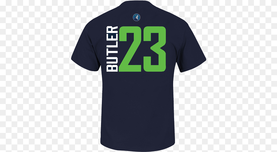 Jimmy Butler Minnesota Timberwolves Majestic Jimmy Butler Majestic T Shirt, Clothing, T-shirt, Text, Number Free Png