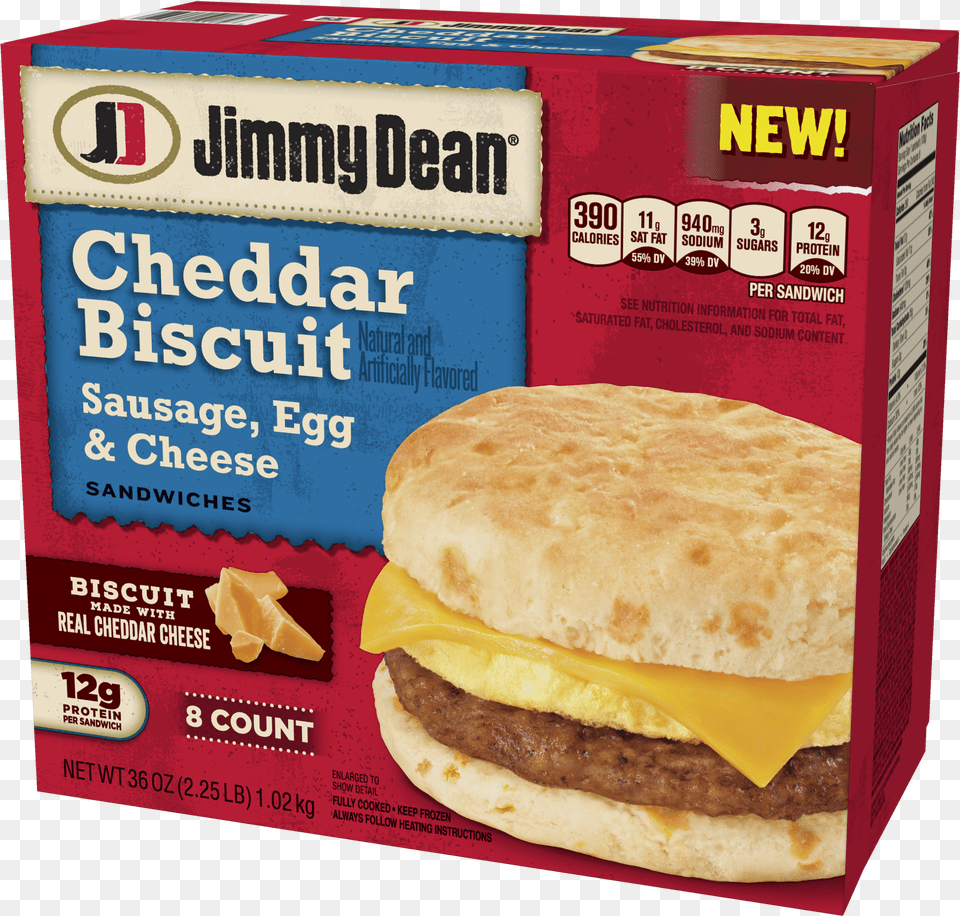 Jimmy Deans Cheddar Biscuit Free Png