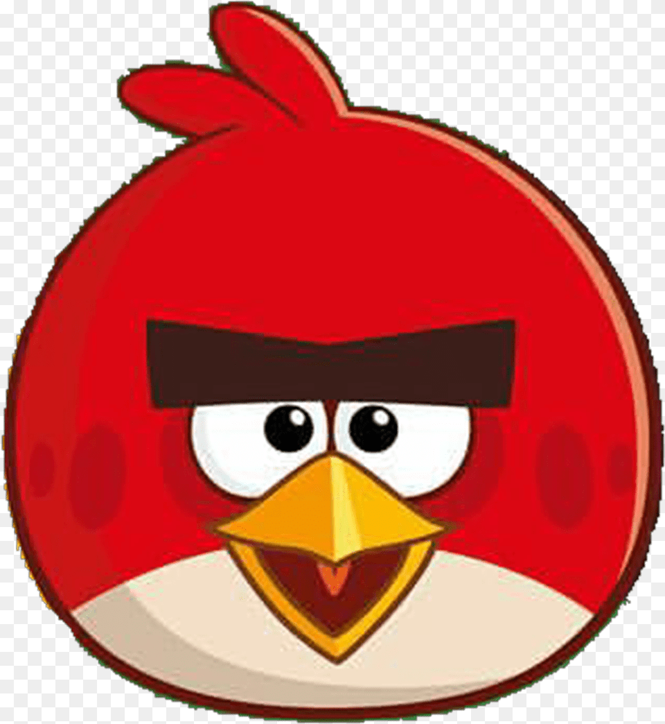 Jimmy Neutron Angry Birds Red Enojado Vippng Transparent Angry Bird Red, Logo Free Png