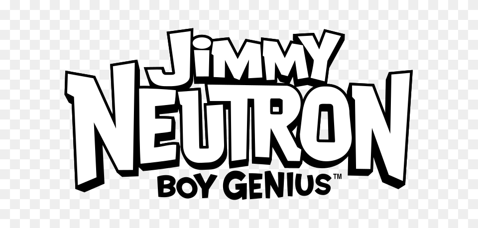 Jimmy Neutron Boy Genius Logo, Text Png