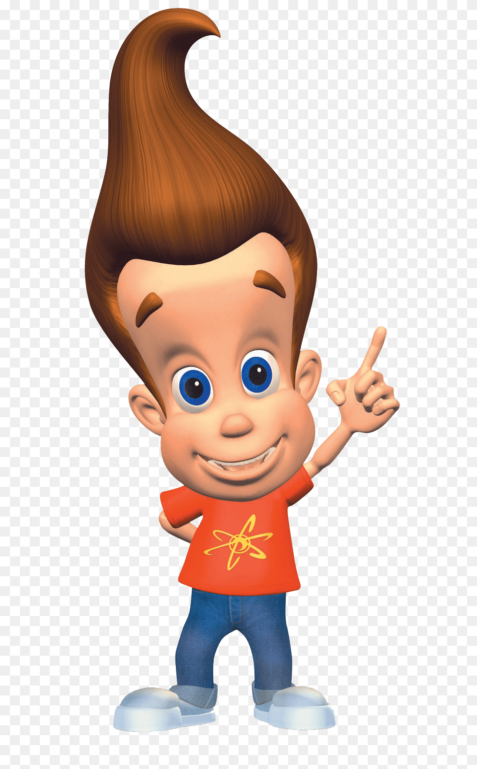 Jimmy Neutron Finger Up, Baby, Cartoon, Person, Face Png Image