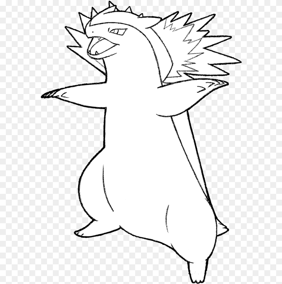 Jimmy S By Realarpmbq Typhlosion, Book, Comics, Publication, Stencil Free Png Download