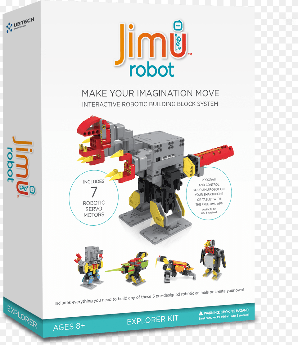 Jimu Explorer Kit Jimu Robot Explorer Kit, Toy, Advertisement, Poster Free Png