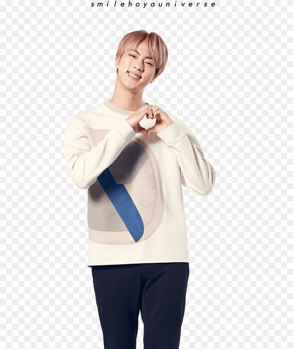 Jin Bts And Kpop Image Imagenes De Jin, Adult, Sleeve, Person, Long Sleeve Free Png