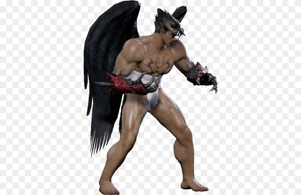 Jin Kazama, Back, Body Part, Person, Adult Free Png