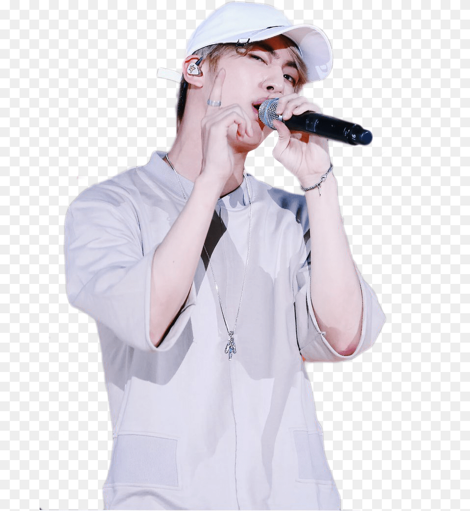 Jin Kpop And Singing, Solo Performance, Person, Performer, Microphone Free Transparent Png