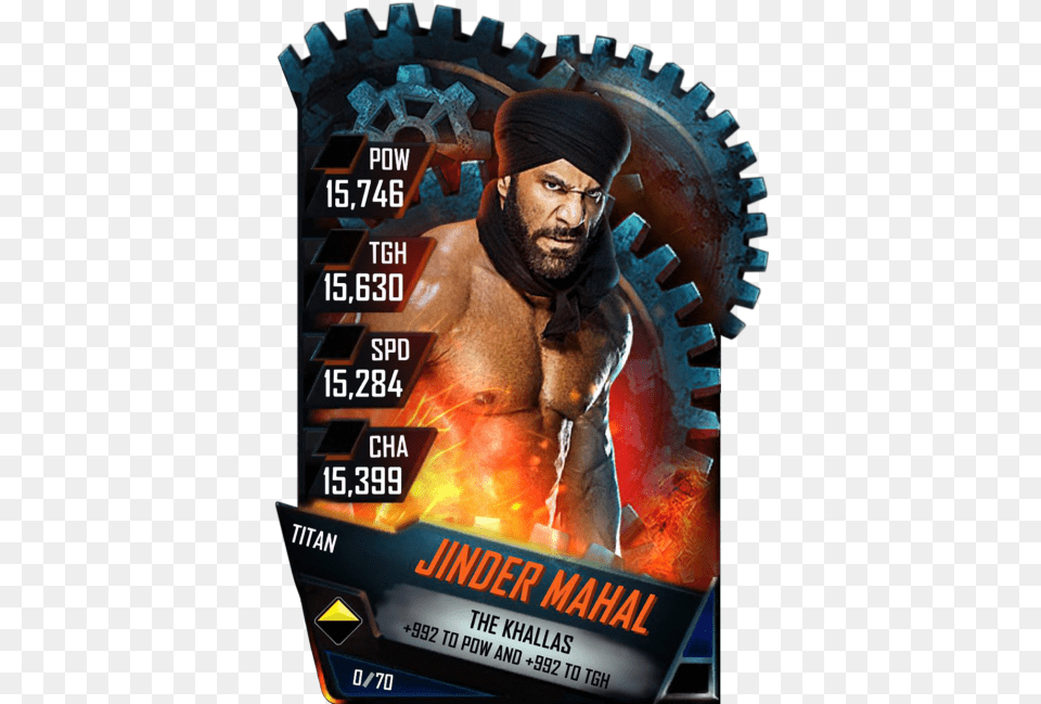 Jindermahal S4 18 Titan Alexa Bliss Wwe Supercard Titan, Advertisement, Poster, Adult, Male Free Png