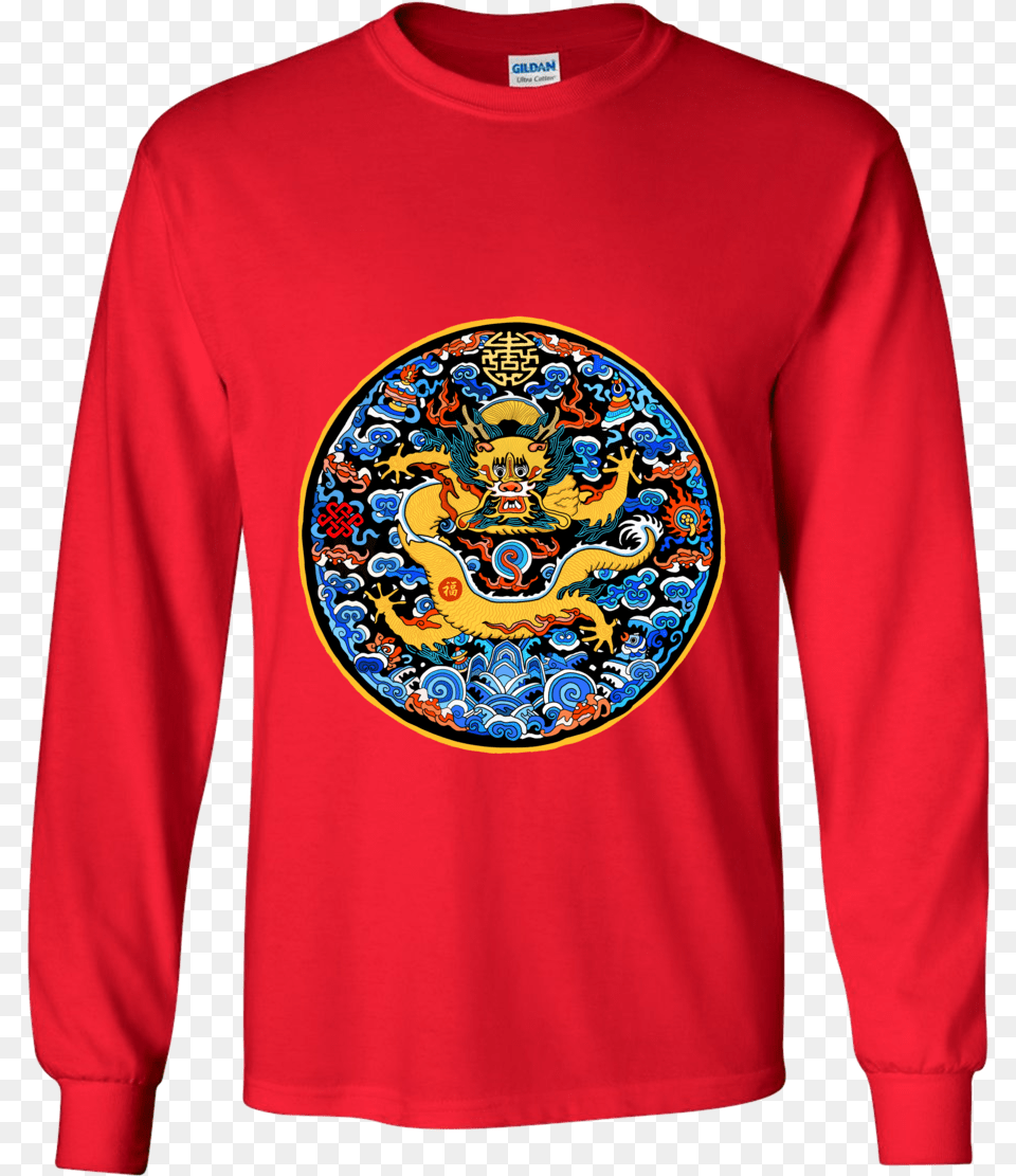 Jing Heaven Supreme Red Sons Of Shirohige Shirt, Clothing, Long Sleeve, Sleeve, T-shirt Free Transparent Png