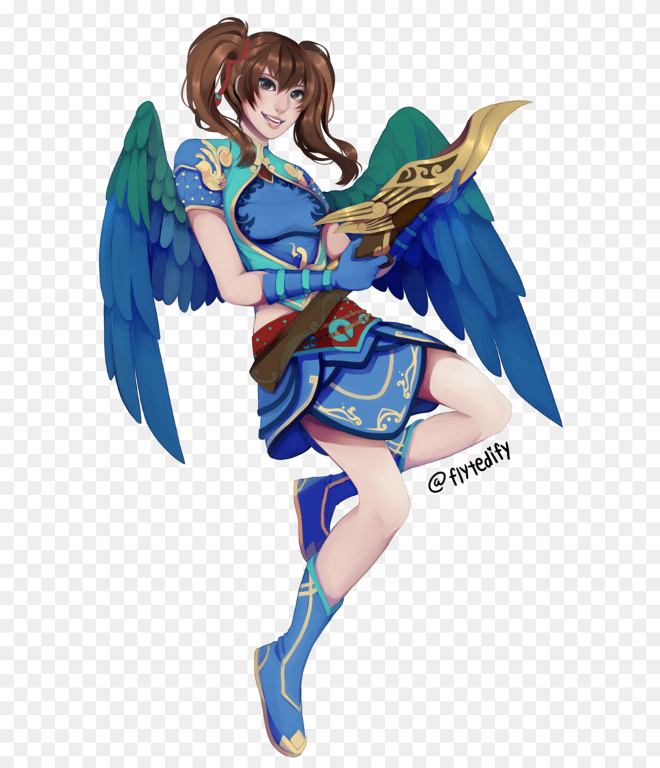 Jing Wei Smite Community Art Collab, Book, Comics, Publication, Adult Png Image