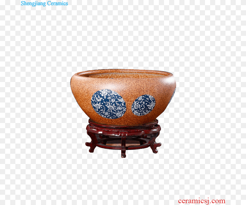 Jingdezhen Ceramic Furnishing Articles Aquariums Coarse Ottoman, Art, Bowl, Porcelain, Pottery Free Transparent Png