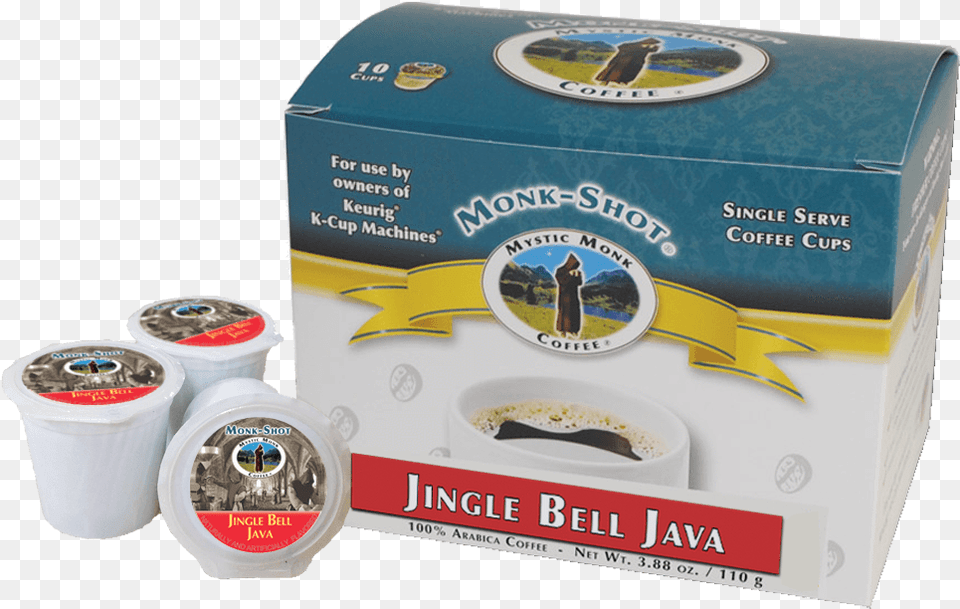 Jingle Bell Java 10ct Coffee, Dessert, Food, Yogurt, Tape Free Png