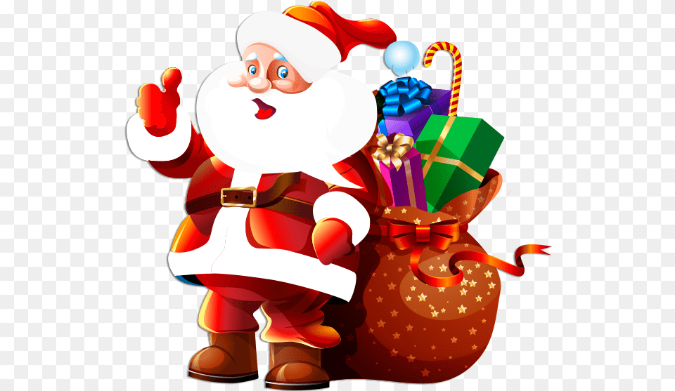 Jingle Bell Santa Claus, Baby, Person Free Png Download