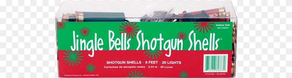 Jingle Bell Shotgun Shells Jingle Bell Shotgun Shell Holiday Lights Shotgun, Herbal, Herbs, Plant, Incense Png Image