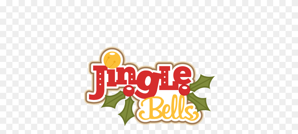 Jingle Bells 5 Jingle Bells Words Clipart, Dynamite, Weapon, Text Free Png