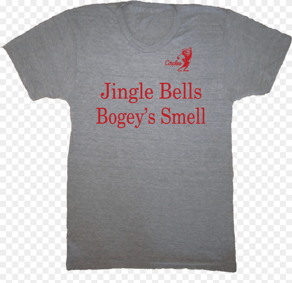 Jingle Bells Bogeyu0027s Smell Christmas Golf T Shirt Active Shirt, Clothing, T-shirt Png