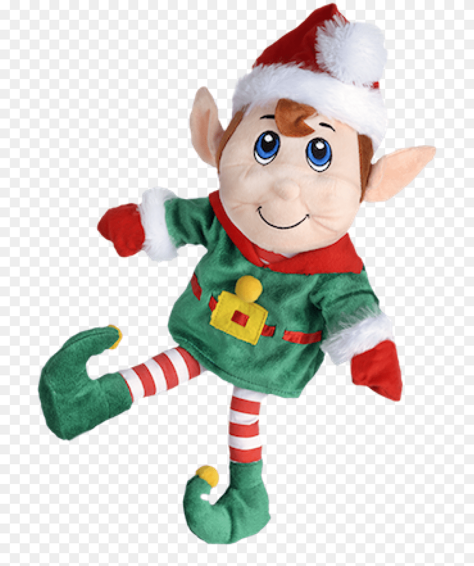 Jingle Elf, Toy, Plush, Person, Baby Png