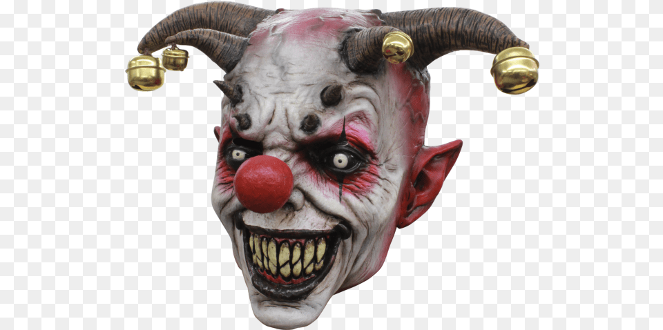 Jingle Jangle Mask Horror Jester Clown Mascaras De Terror De Payasos, Performer, Person, Animal, Antelope Png