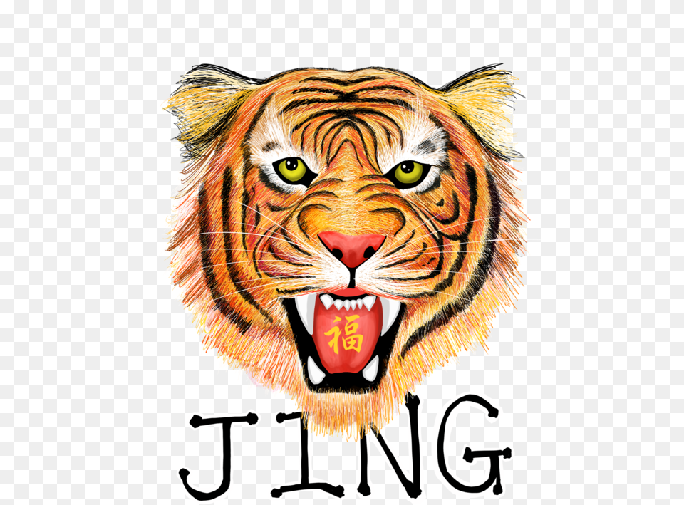 Jingtiger Portable Network Graphics, Animal, Mammal, Tiger, Wildlife Png Image