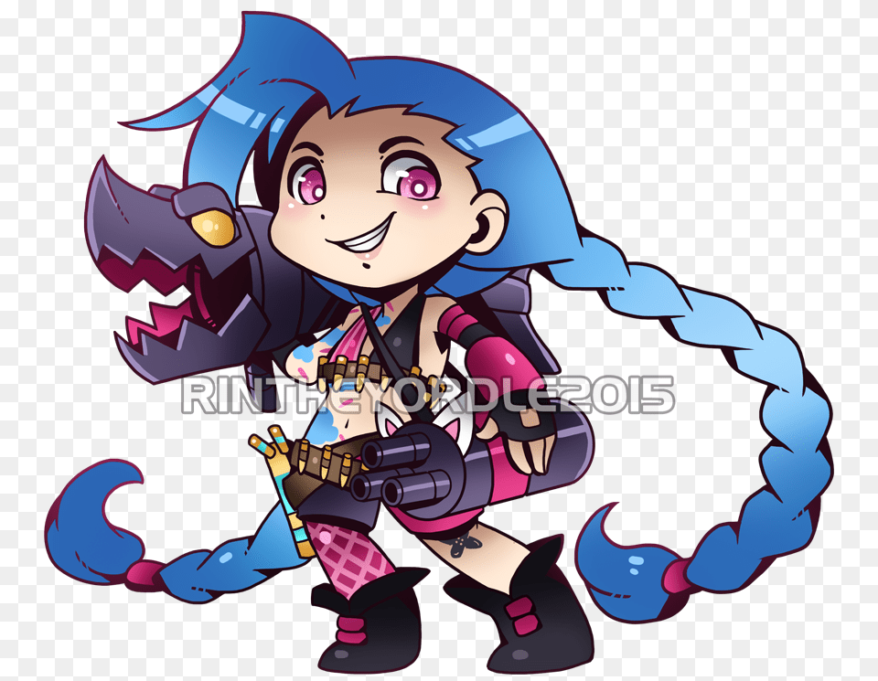 Jinx Chibi, Book, Comics, Publication, Art Png Image