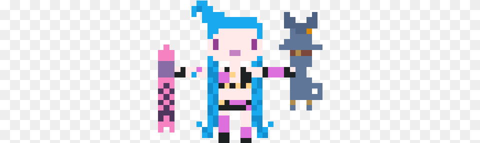 Jinx Illustration Free Png Download