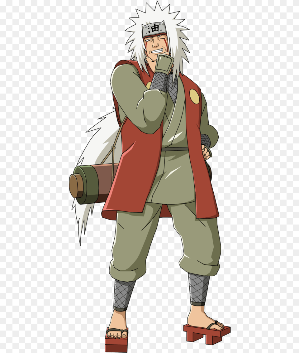 Jiraiya Full2 Naruto Shippuden Jiraiya, Publication, Book, Comics, Person Png