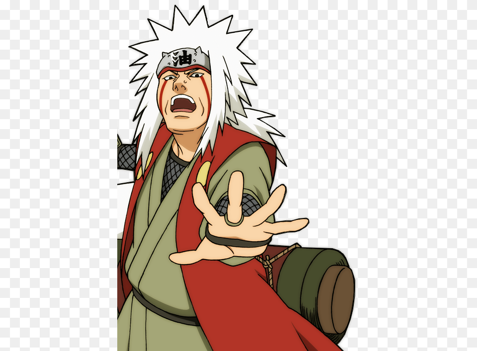 Jiraiya Render By Dropex013 Jiraiya Render, Book, Comics, Publication, Baby Free Png