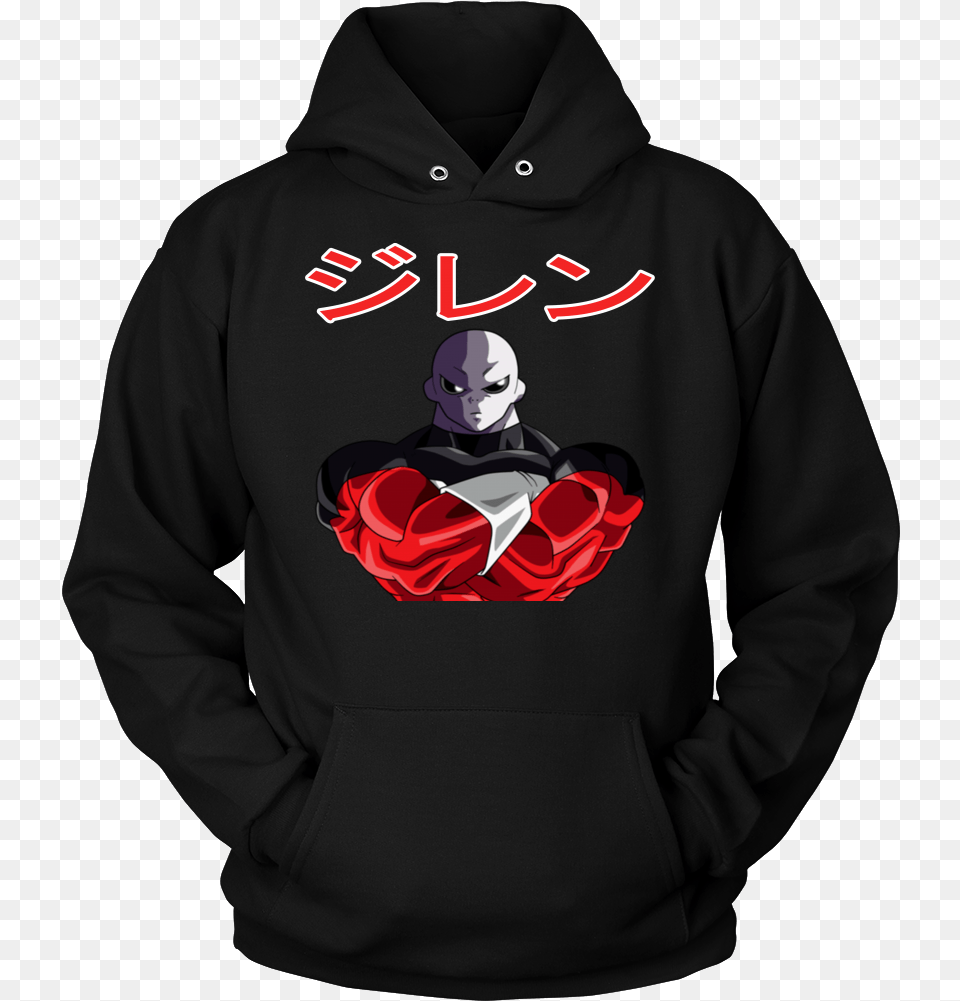 Jiren Dragon Ball Super Hoodie Unisex 9 Ball Pool T Shirt, Clothing, Sweatshirt, Hood, Sweater Png Image