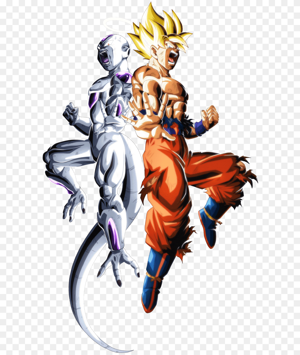 Jiren Is Back From Surrendering And Is Giving Frieza Goku And Frieza Vs Jiren, Book, Comics, Publication, Baby Free Transparent Png