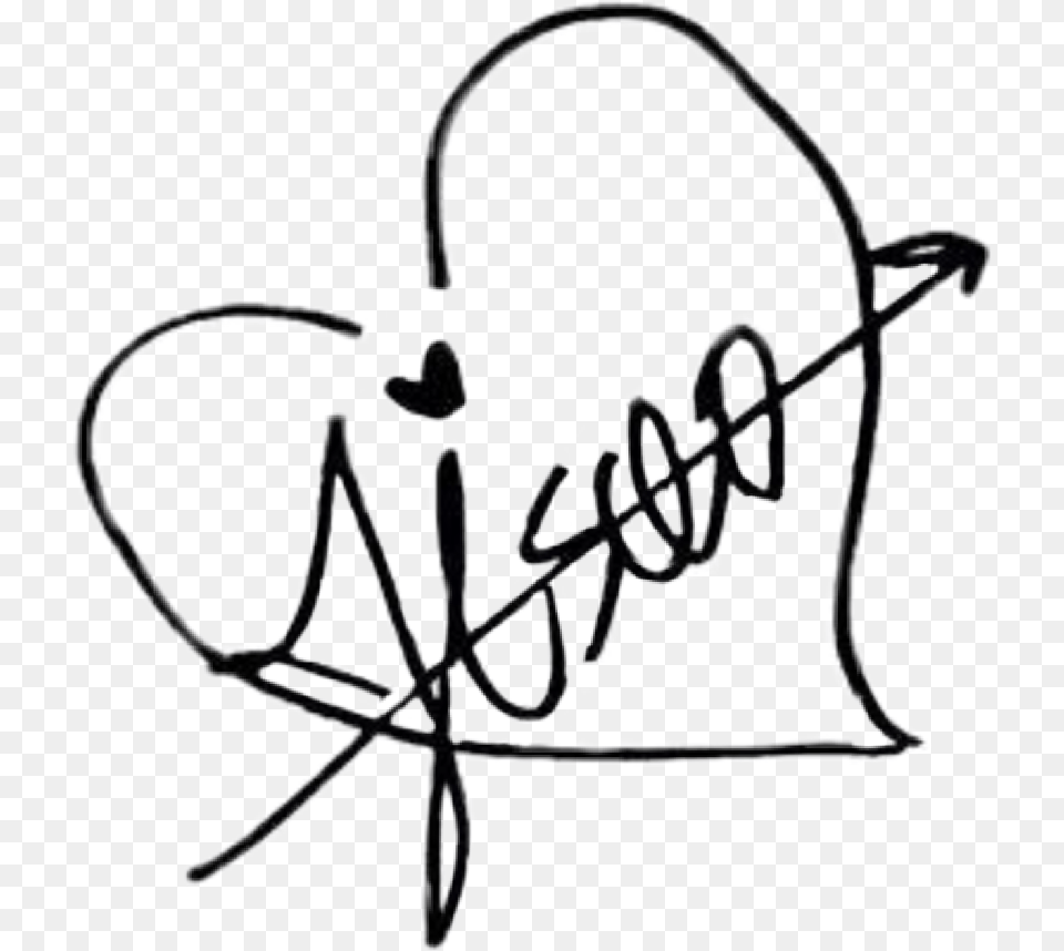 Jisoo Blackpink Kimjisoo Jichu Signature Autograph Jisoo Blackpink Signature, Clothing, Hat, Smoke Pipe, Cowboy Hat Free Png Download