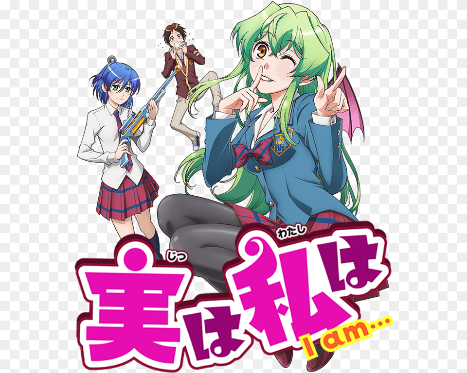 Jitsu Wa Watashi Wa Anime Icon, Book, Comics, Publication, Adult Free Transparent Png