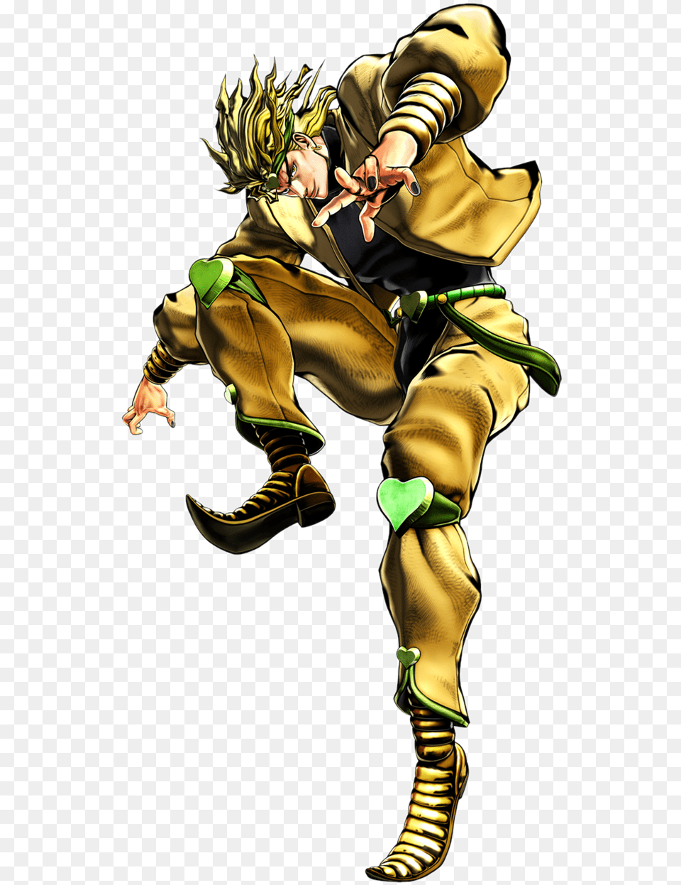 Jjba Stand Aura Images Transparent Dio Pose Eyes Of Heaven, Book, Publication, Comics, Baby Png