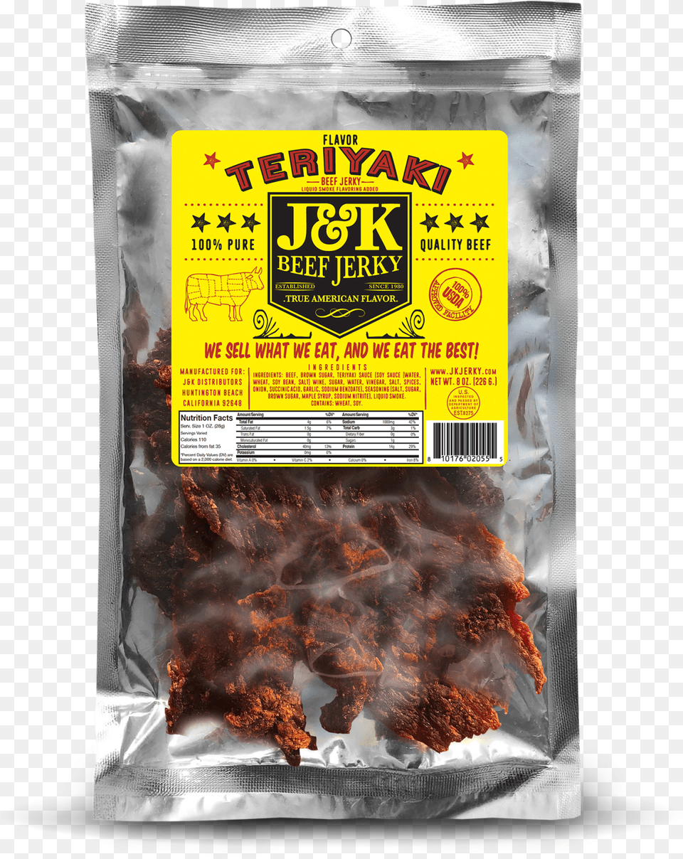 Jk Jerky Sweet And Spicy, Advertisement, Bbq, Cooking, Food Free Png Download