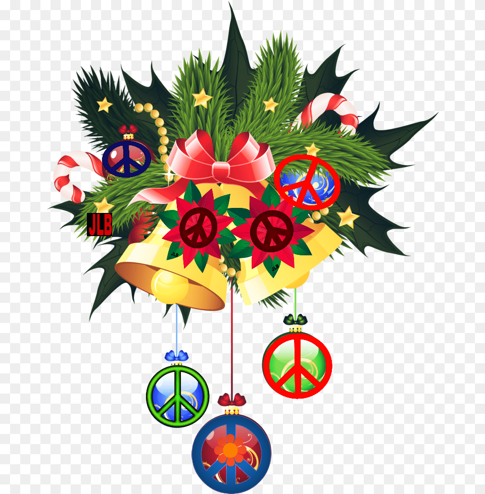 Jlb Christmas Labels Christmas Clipart Christmas Christmas Bell File, Art, Graphics, Pattern Free Png