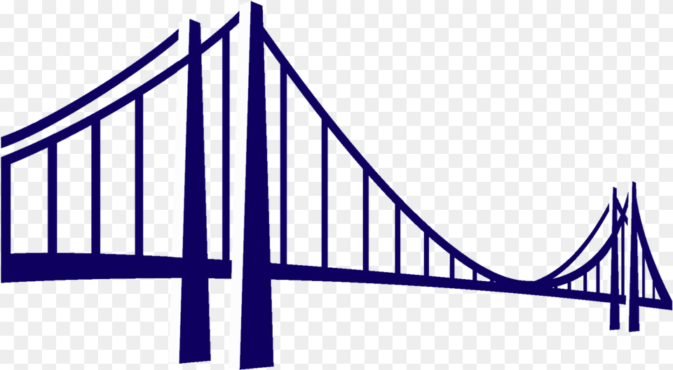 Jlny Navy Blue And White No Letters No Background Logo Jlny Group, Bridge, Suspension Bridge, Gate Png