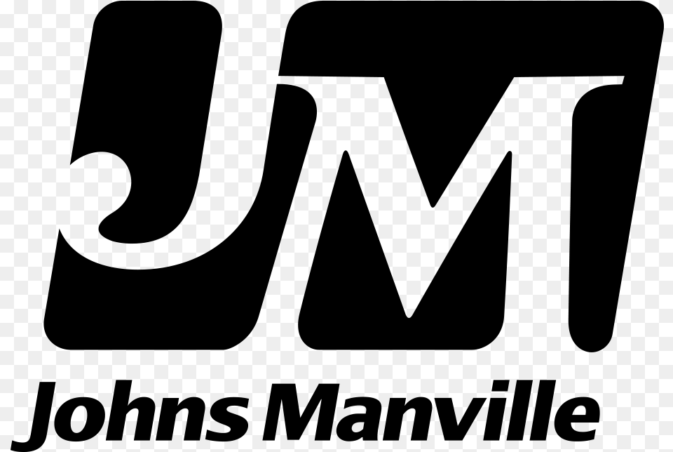 Jm Logo Format A Black Johns Manville, Gray Free Png